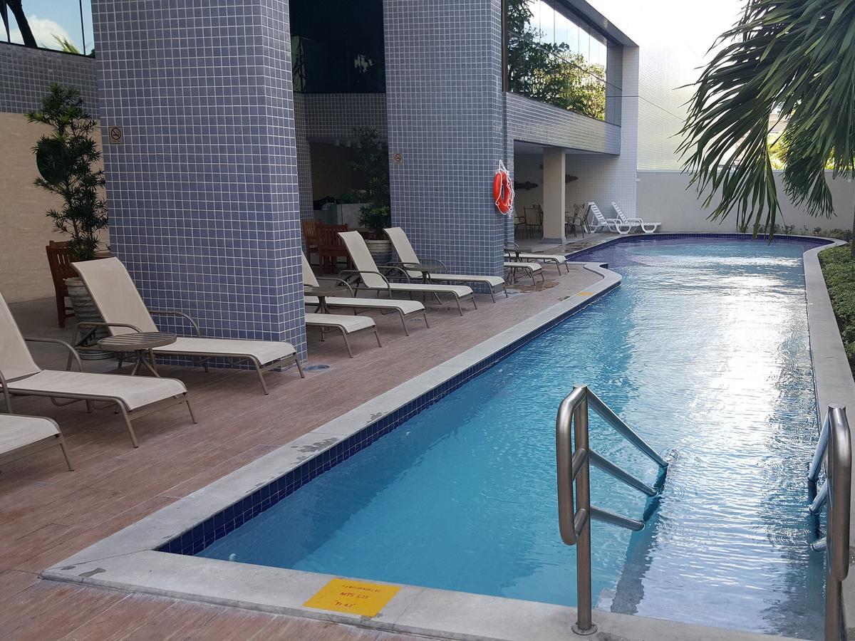 Excelente Flat Em Boa Viagem 2 Quartos Beach Class Ideal Para Familia Ou Viagens De Negocio Nob1804 Recife Esterno foto